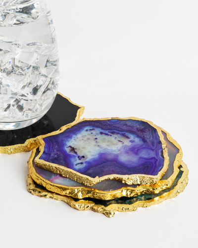 Rocco Natural Stone Coasters Pack of 4