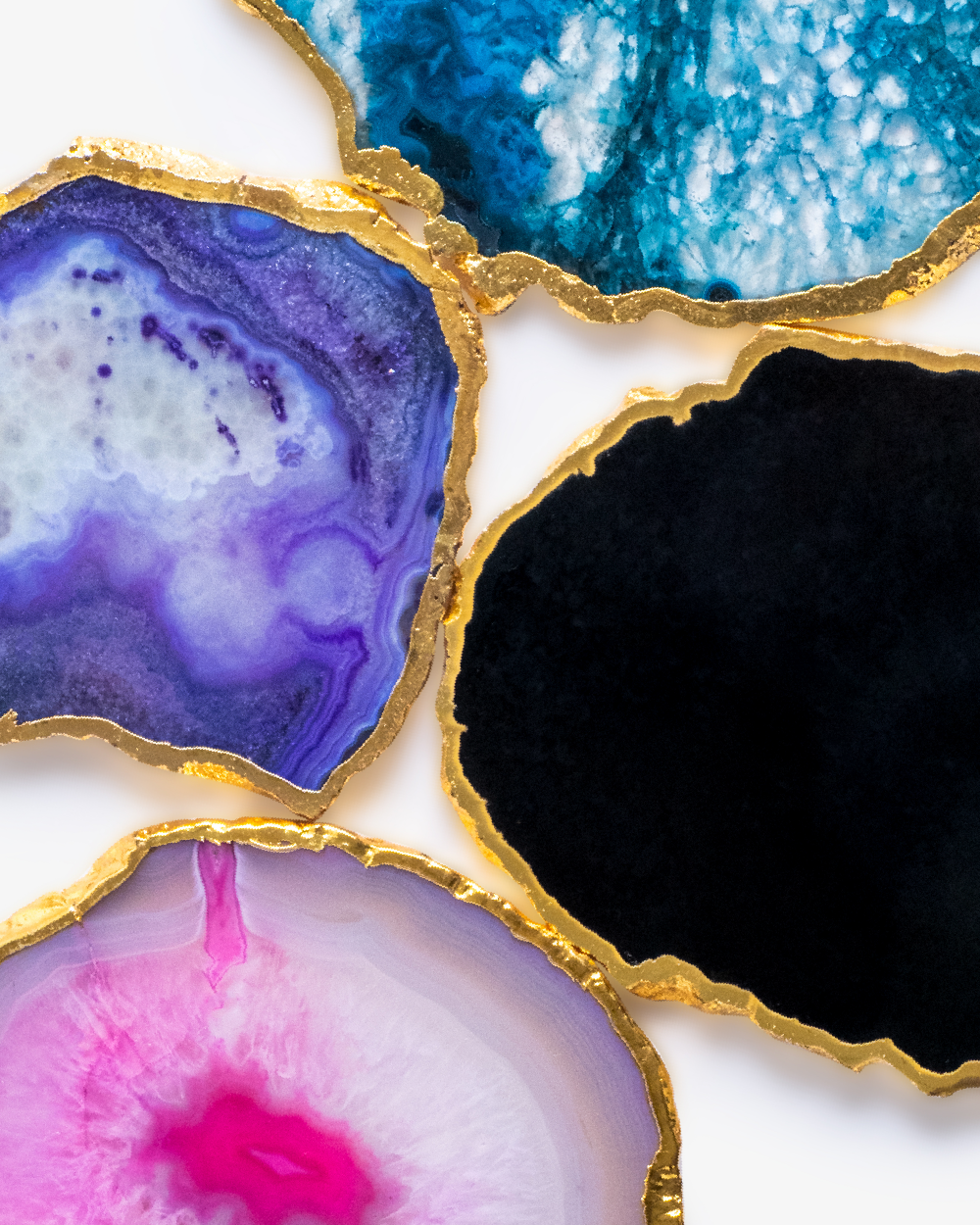 Rocco Natural Stone Coasters Pack of 4