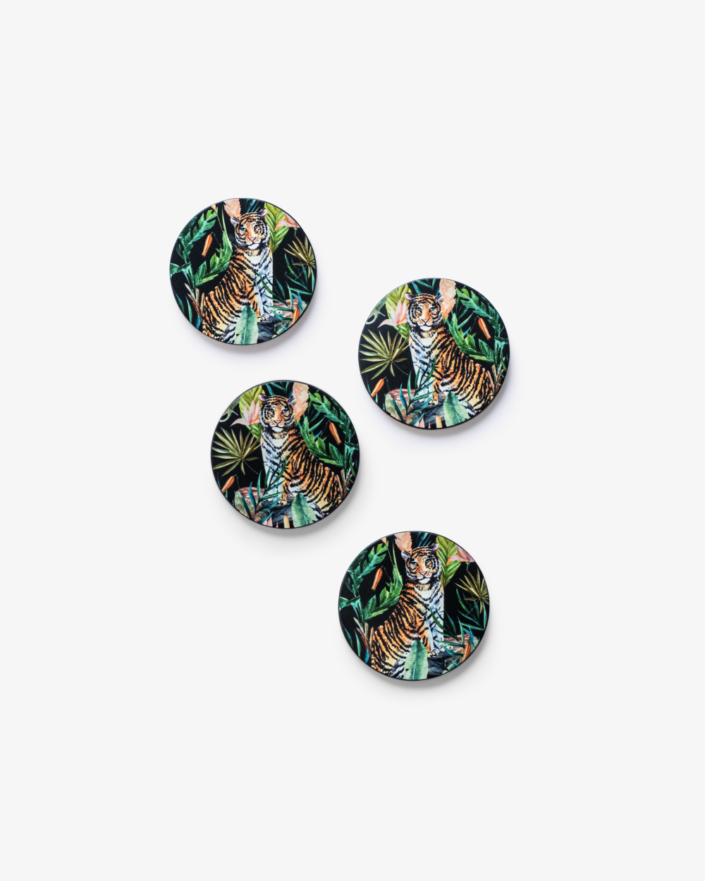 Ranthambore Hardwood coasters