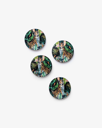 Ranthambore Hardwood coasters