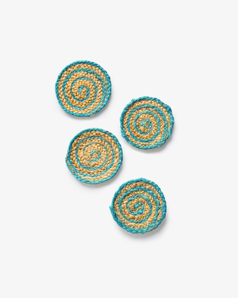 Coolangatta Jute  Coasters Pack of 4