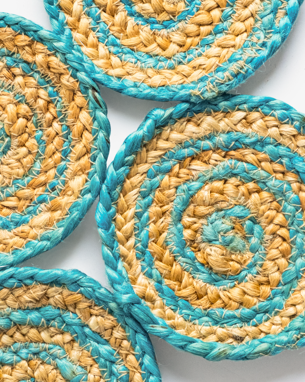 Coolangatta Jute  Coasters Pack of 4