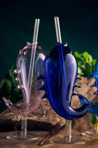 Colored Ocean Fishes Designer Glass | Set of 1, 2, 4, 6