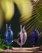 Coloured Dolphin Sip Cocktail | 400 ml | Set of 2, 4, 6