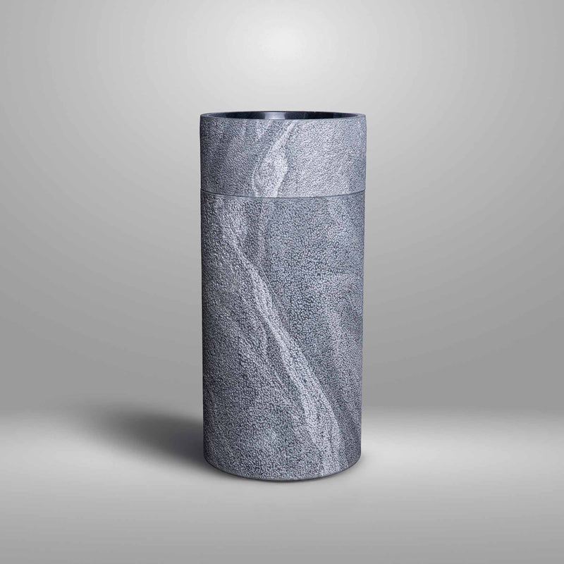 Black Marble Pedestal Sink
