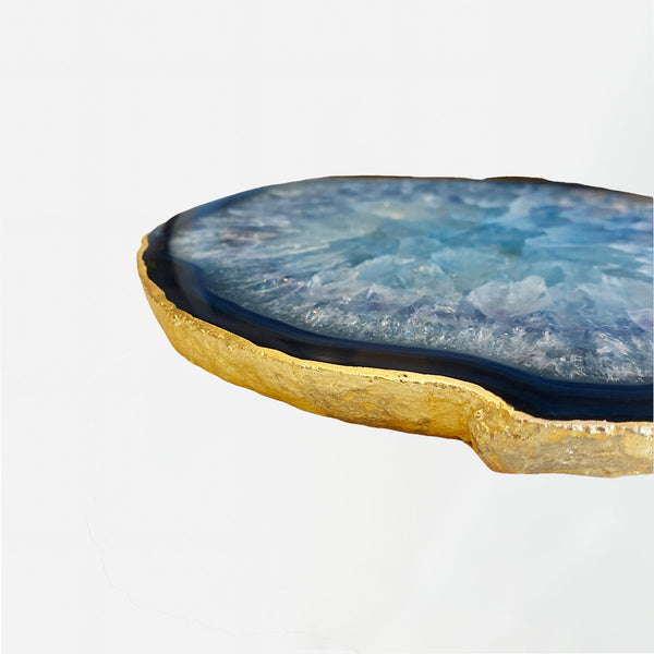 Semi Precious Platter - Blue Agate