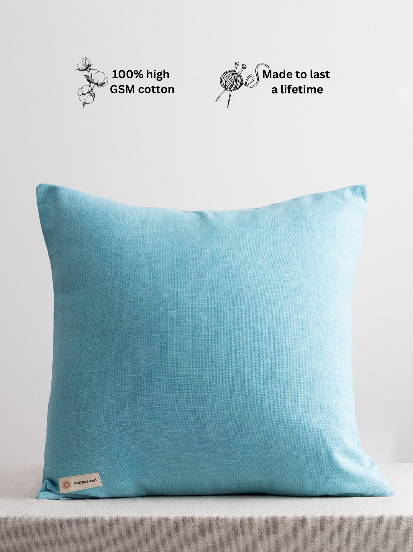 Throw Pillow Cover - Corsica