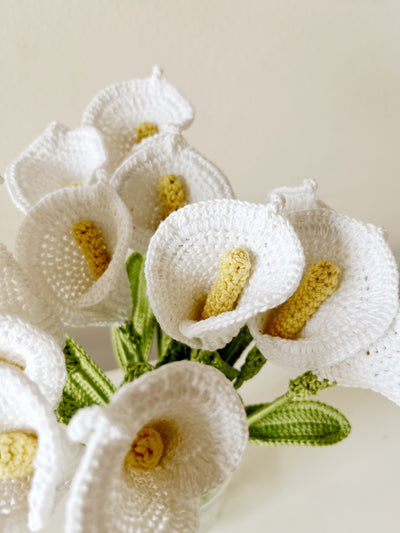 Crochet Peace Lily