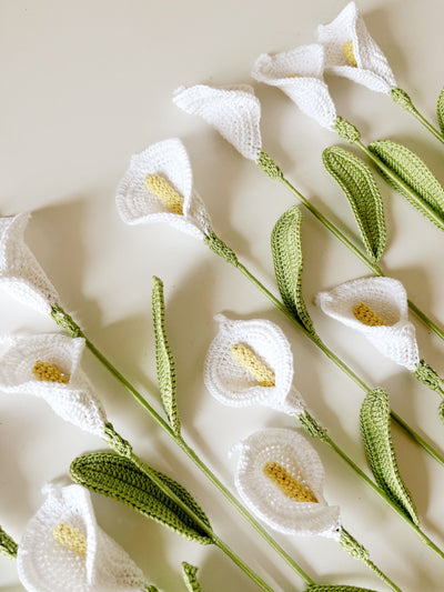 Crochet Peace Lily