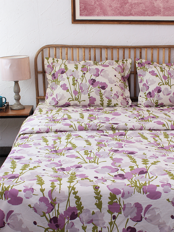 Duvet Cover - Himalayan Poppie (Purple)