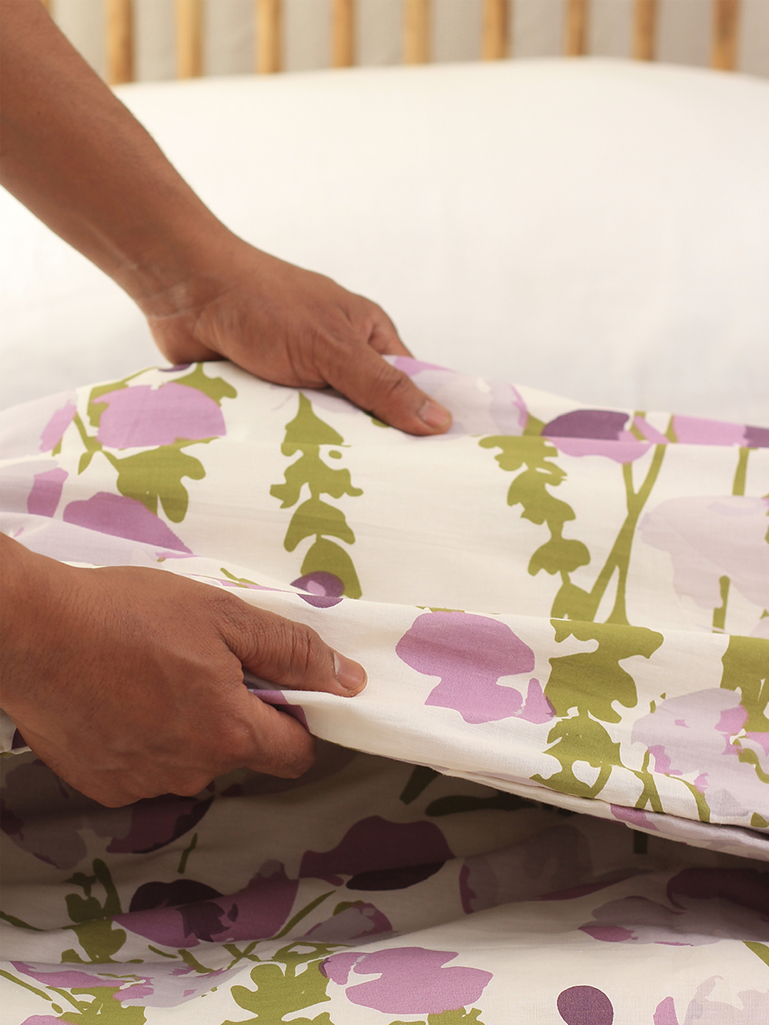 Duvet Cover - Himalayan Poppie (Purple)