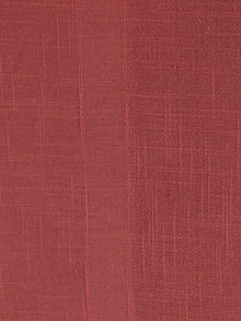 Herringbone 1 Double Duvet Cover - (Maroon)