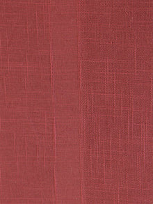 Herringbone 1 Single Duvet Cover - (Maroon)