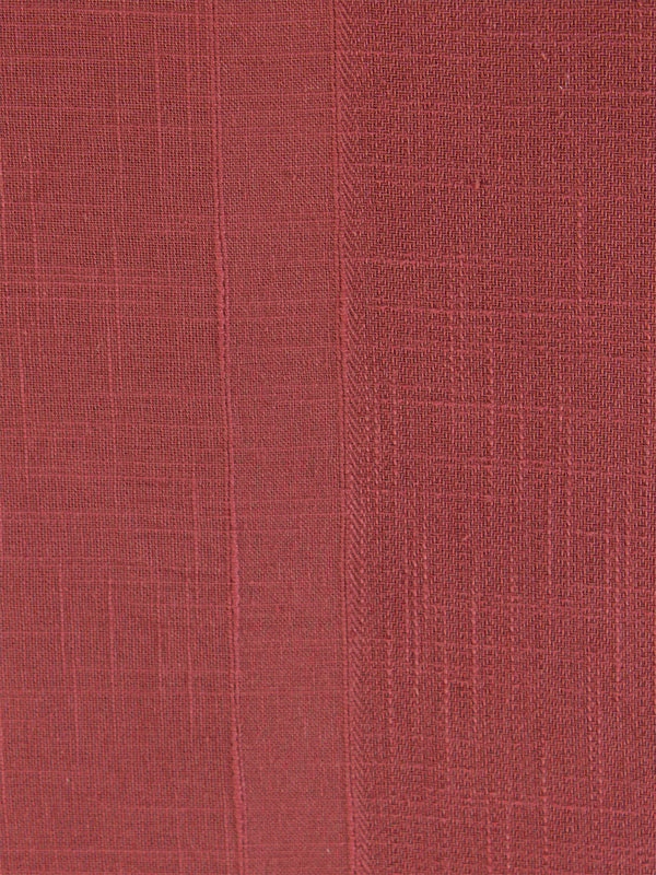Herringbone 1 Single Duvet Cover - (Maroon)