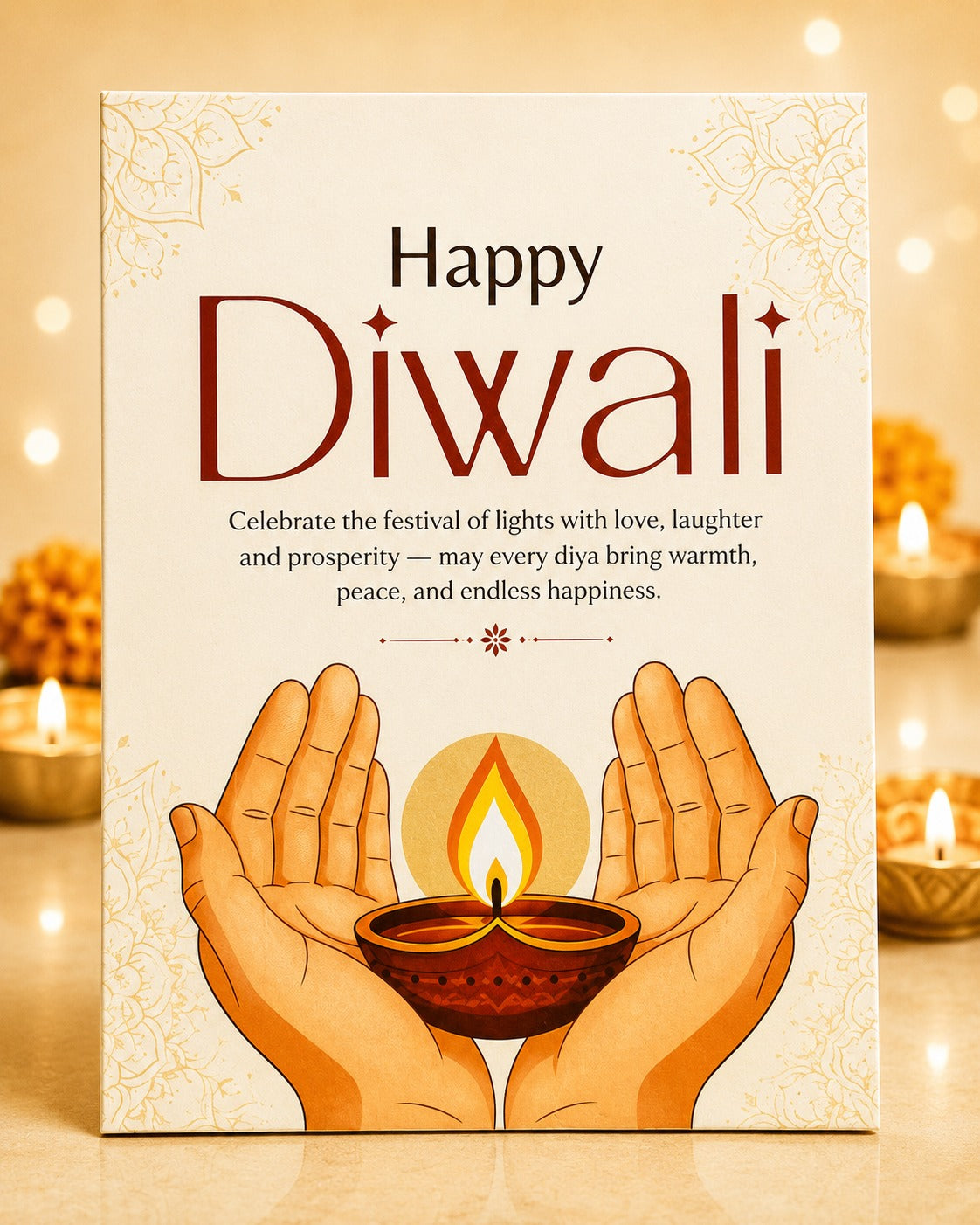 Emerald Glow Diwali Candle Gift Hamper – Elegant Festive Gift - https://artecasa.in/