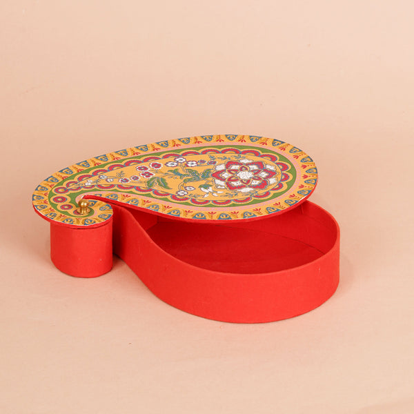 Paisely Shaped Box