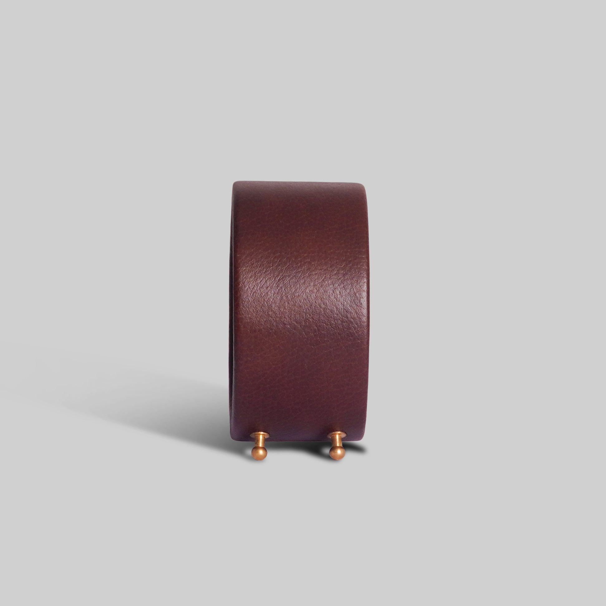 Leather Desk Clock