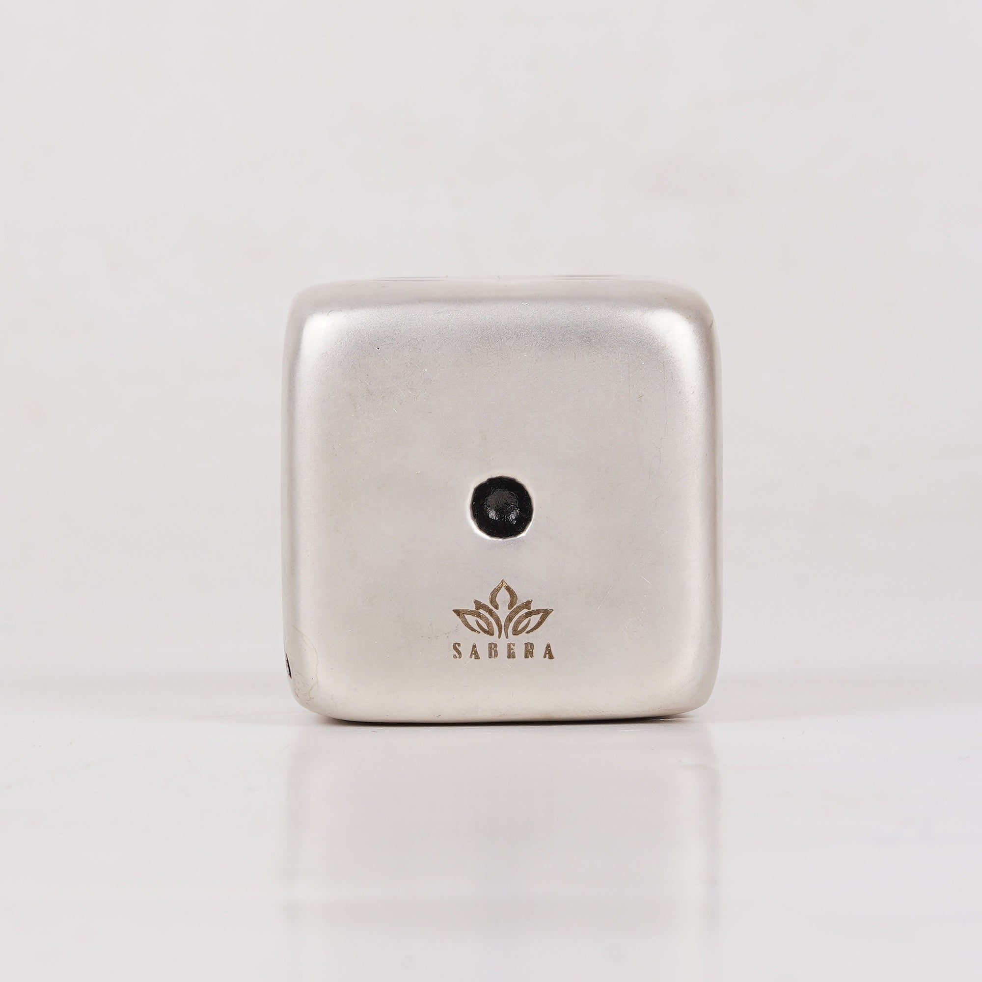 Luxury Silver Dice Paperweight with Premium Gift Box – Designer Desk Accessory