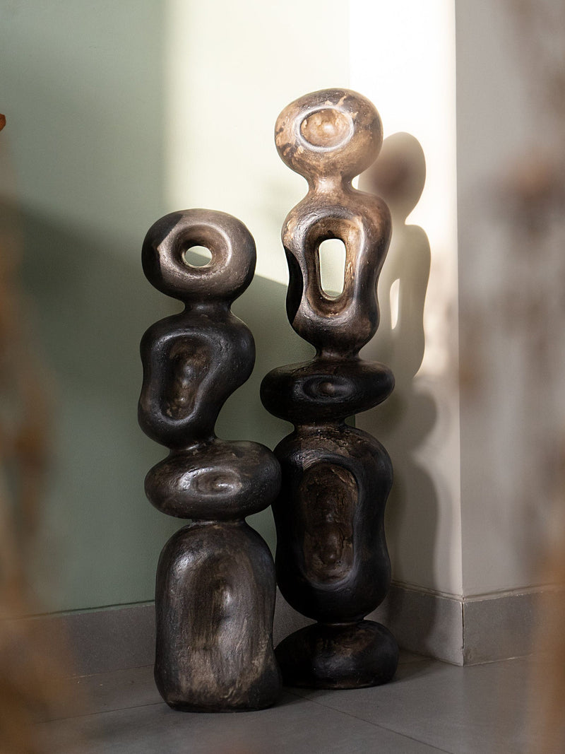 Black Ren Organic Sculpture