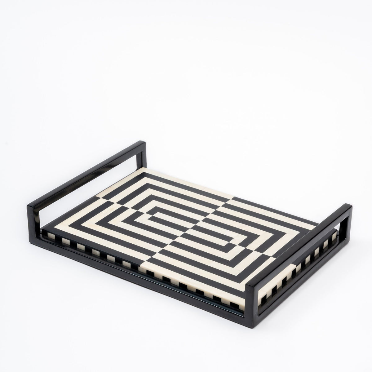 WAVERLY - MARBLE IVORY PLATTER TRAY