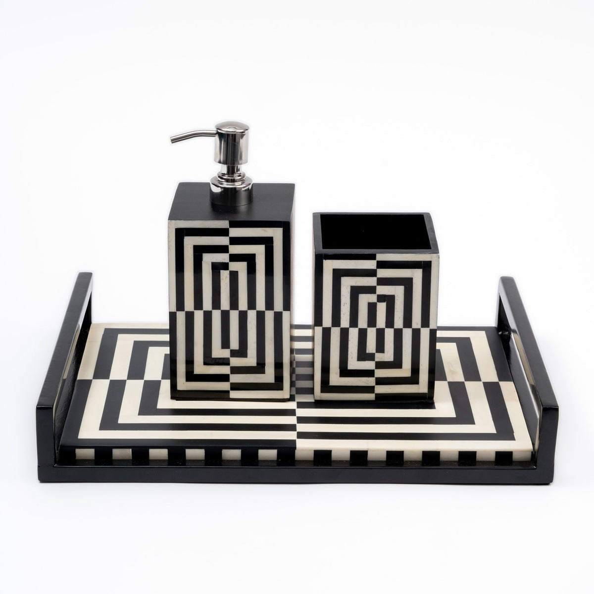 RAKU – MONOCHROME BATHROOM SET
