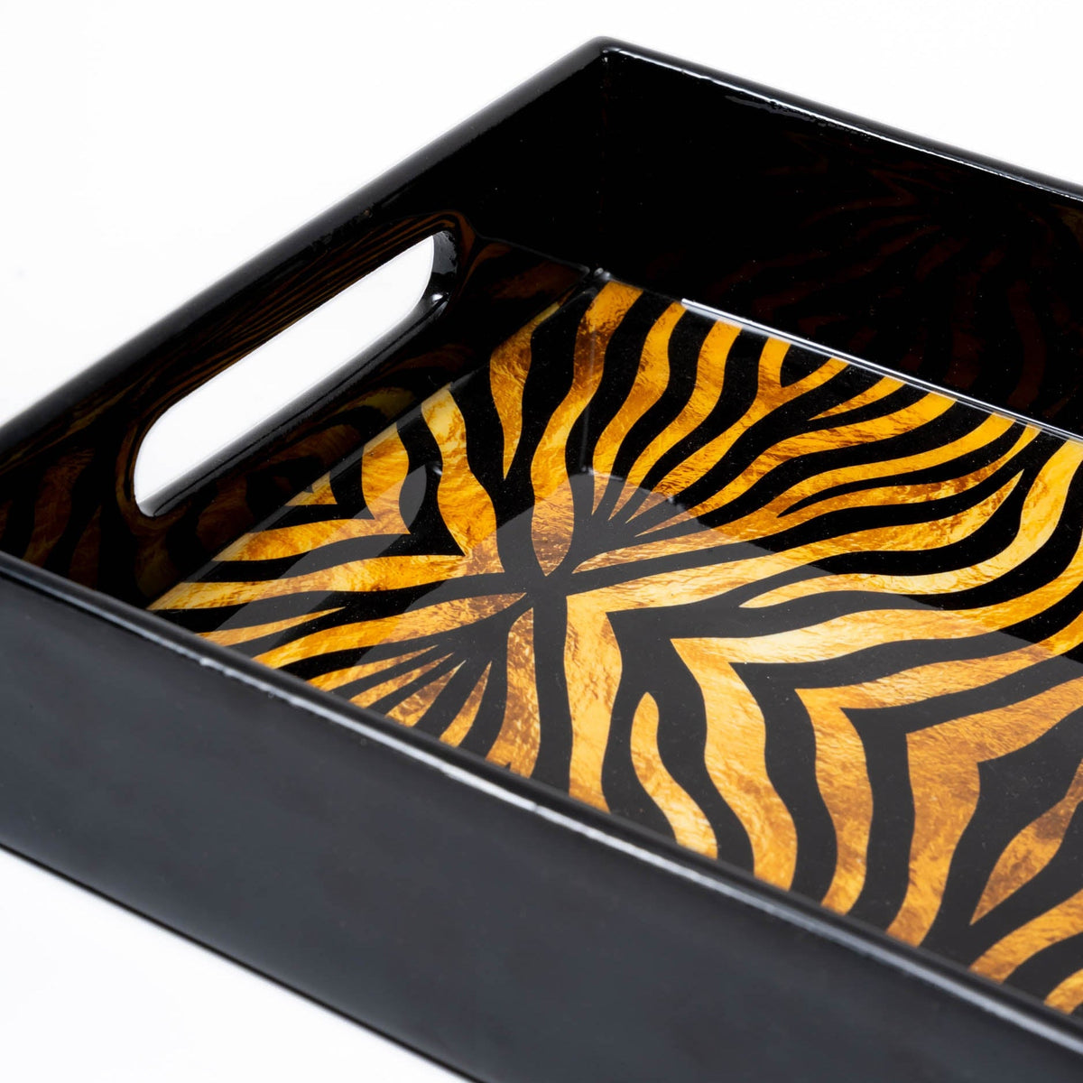 ROS HANDBLOWN TRAY