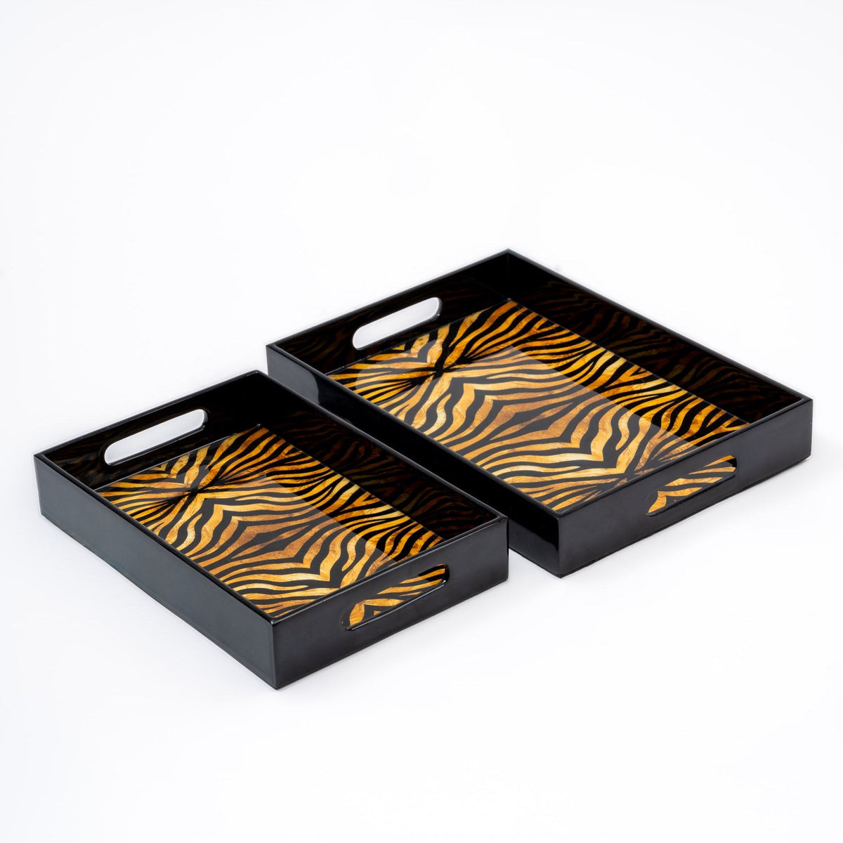ROS HANDBLOWN TRAY