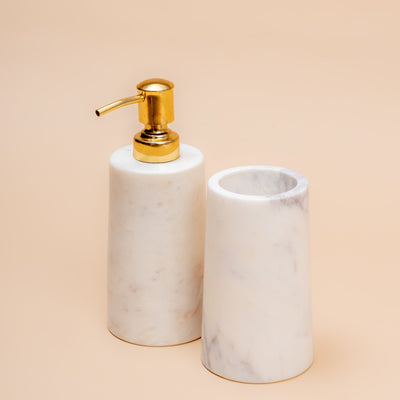 SERIAN DESIGNER BRASS BATHROOM SET