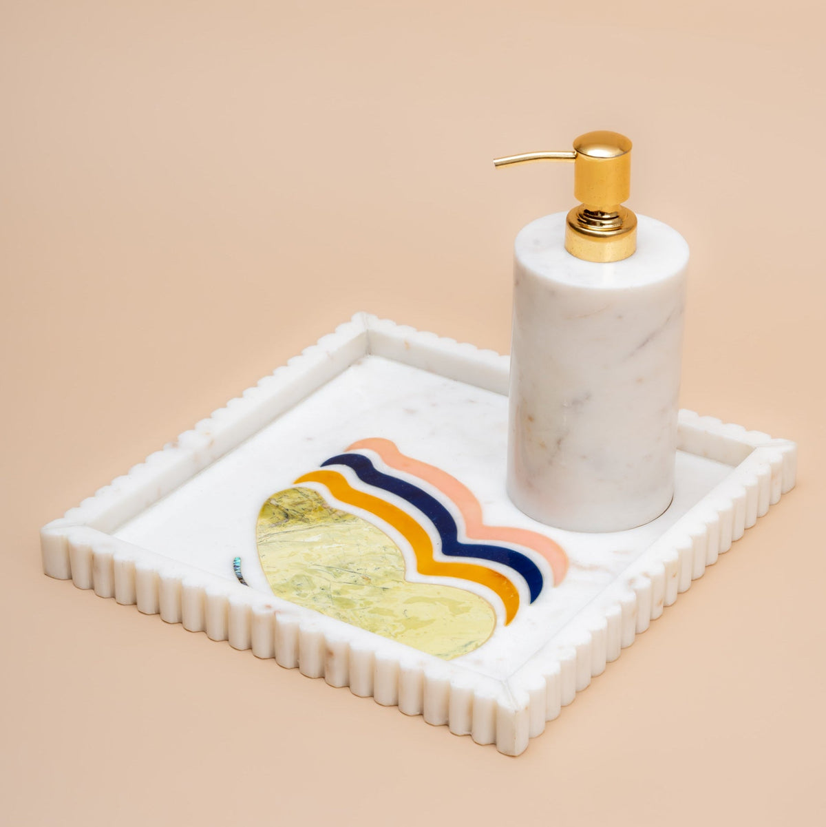 Fluorian Luxe – Marble Bathroom Set
