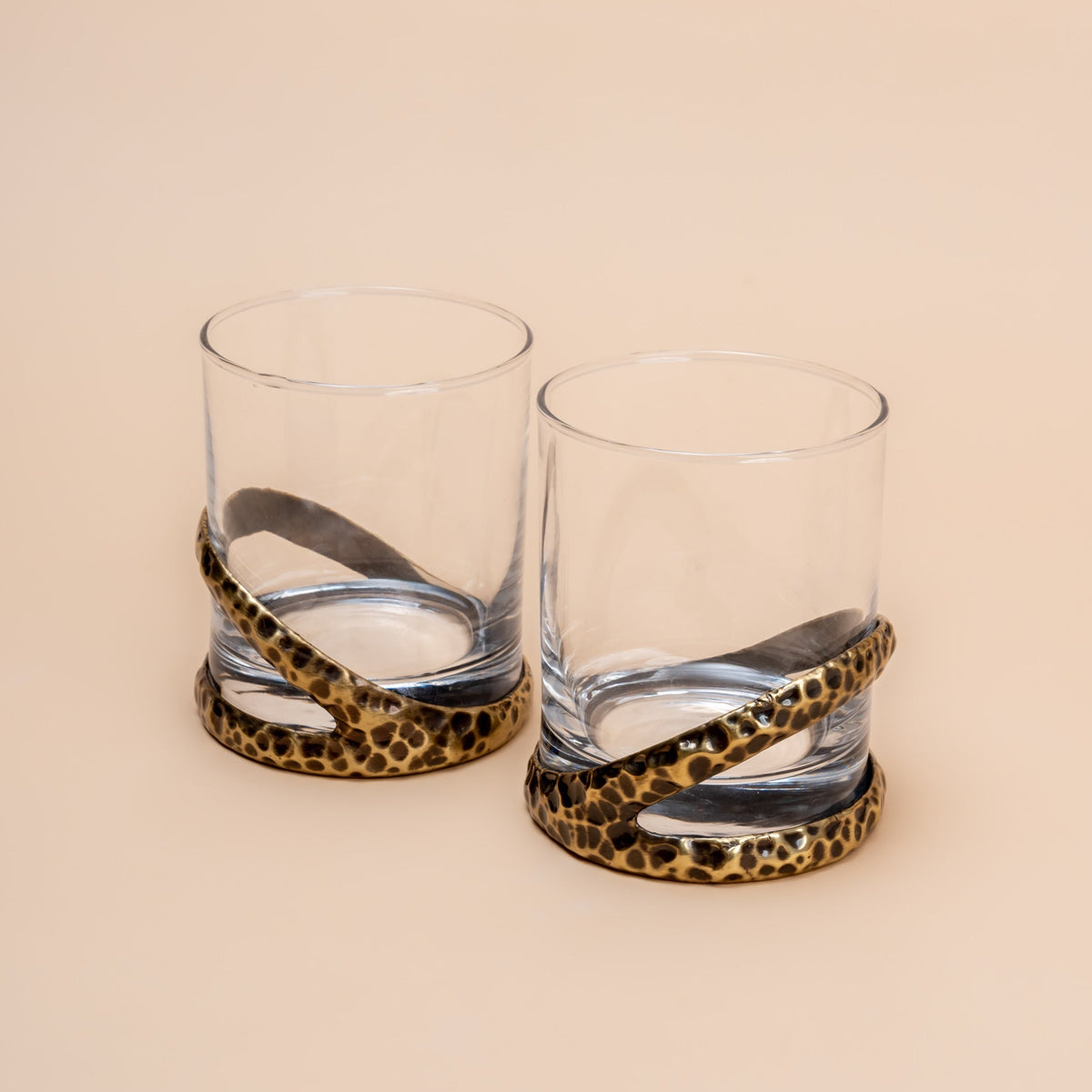 RAPHAEL – HANDMADE WHISKEY GLASS (ANTIQUE)