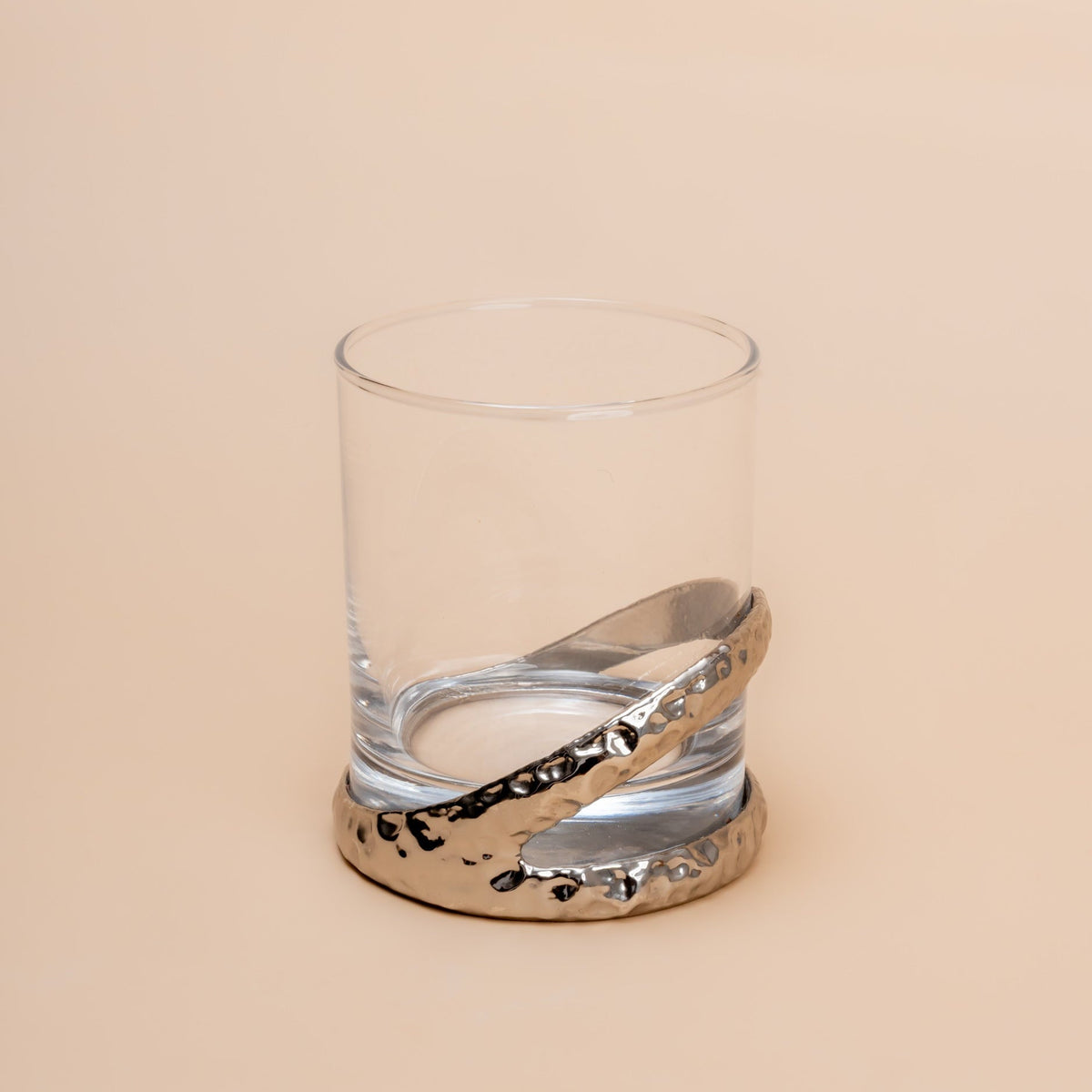 Raphael -Silver Whiskey Glass
