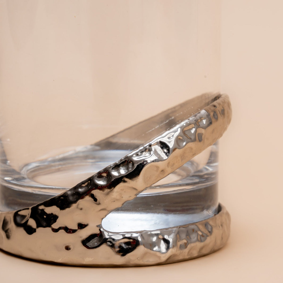 Raphael -Silver Whiskey Glass