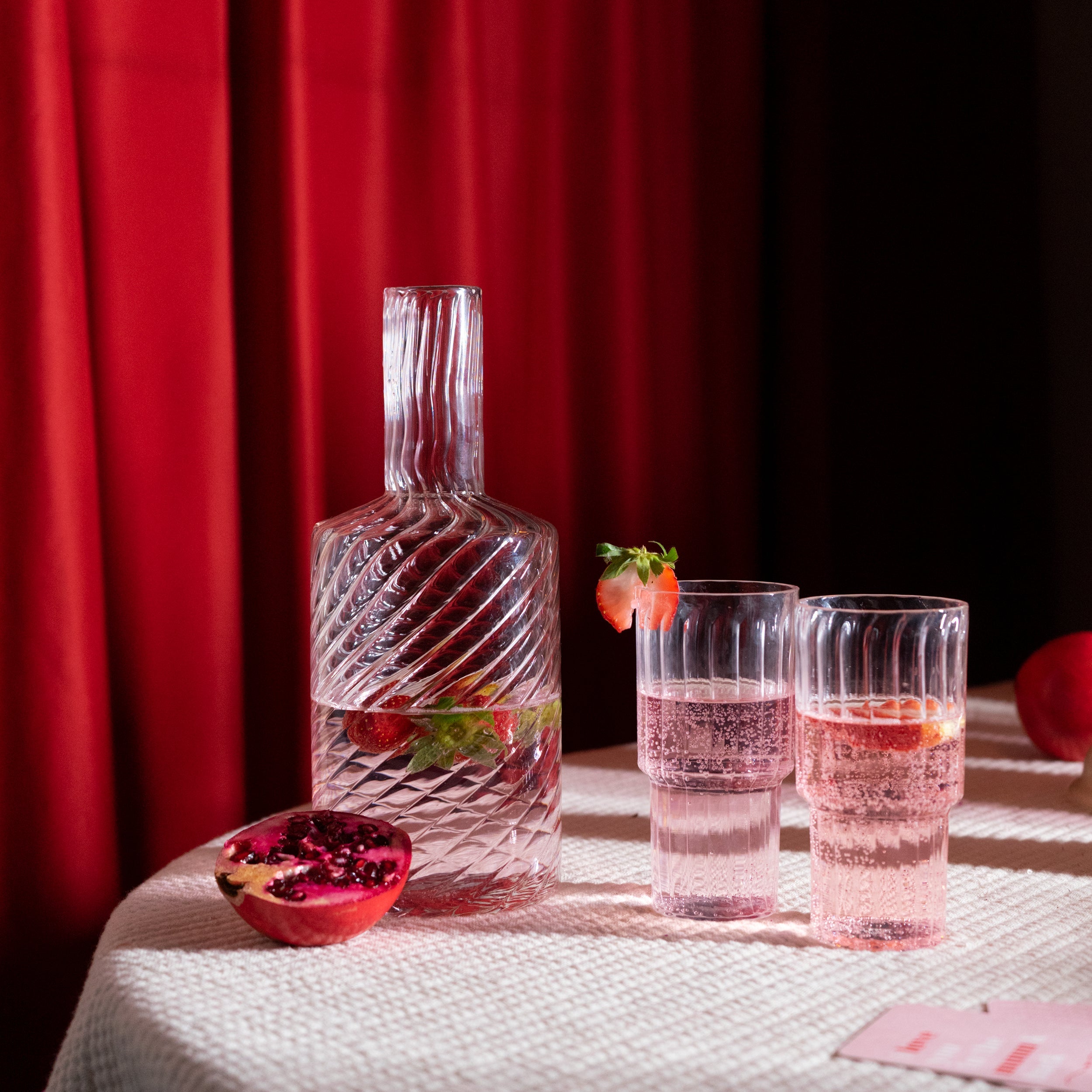 Nova Glass Carafe and Glasses - Product Image 