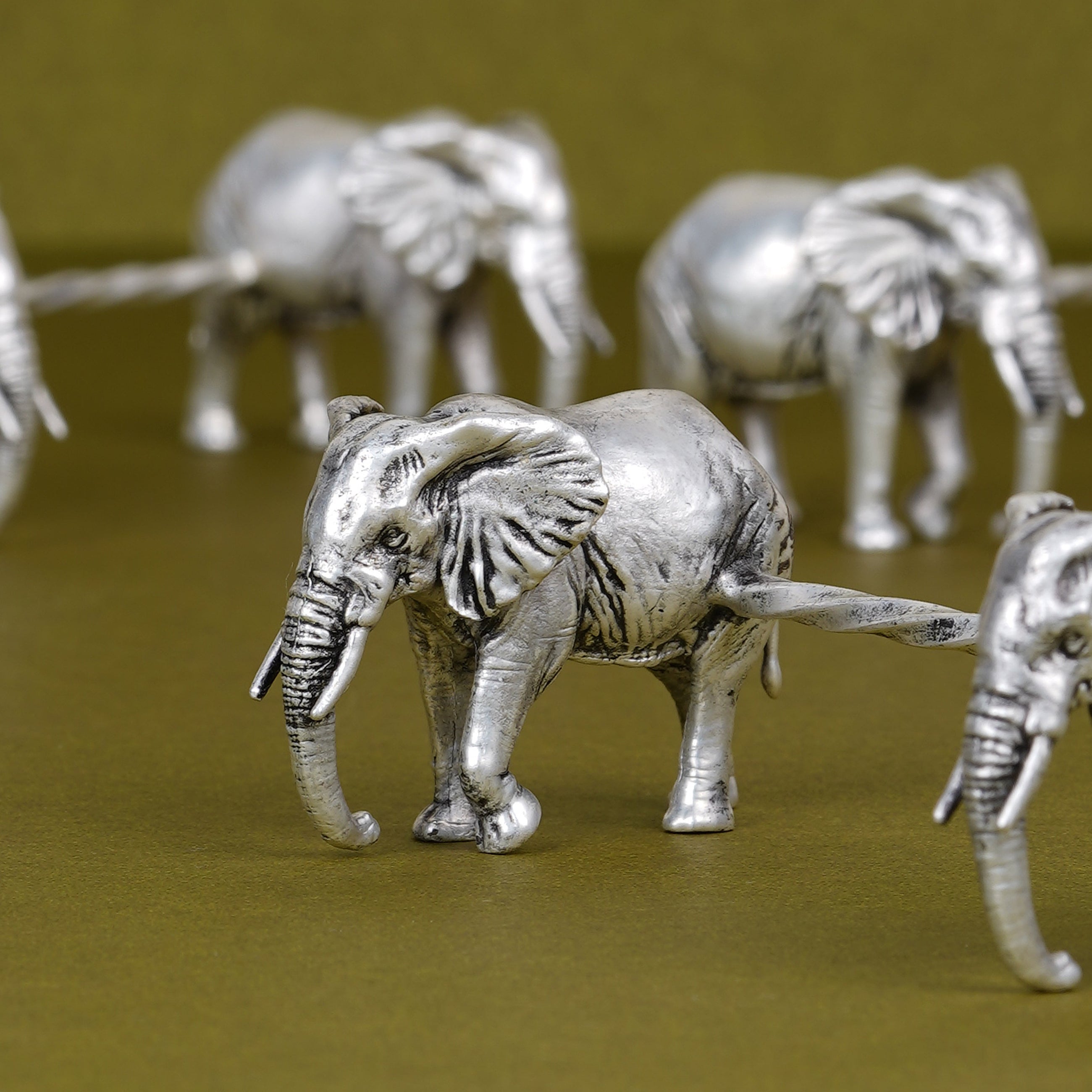 Front Facing Elephant Spoon Rest