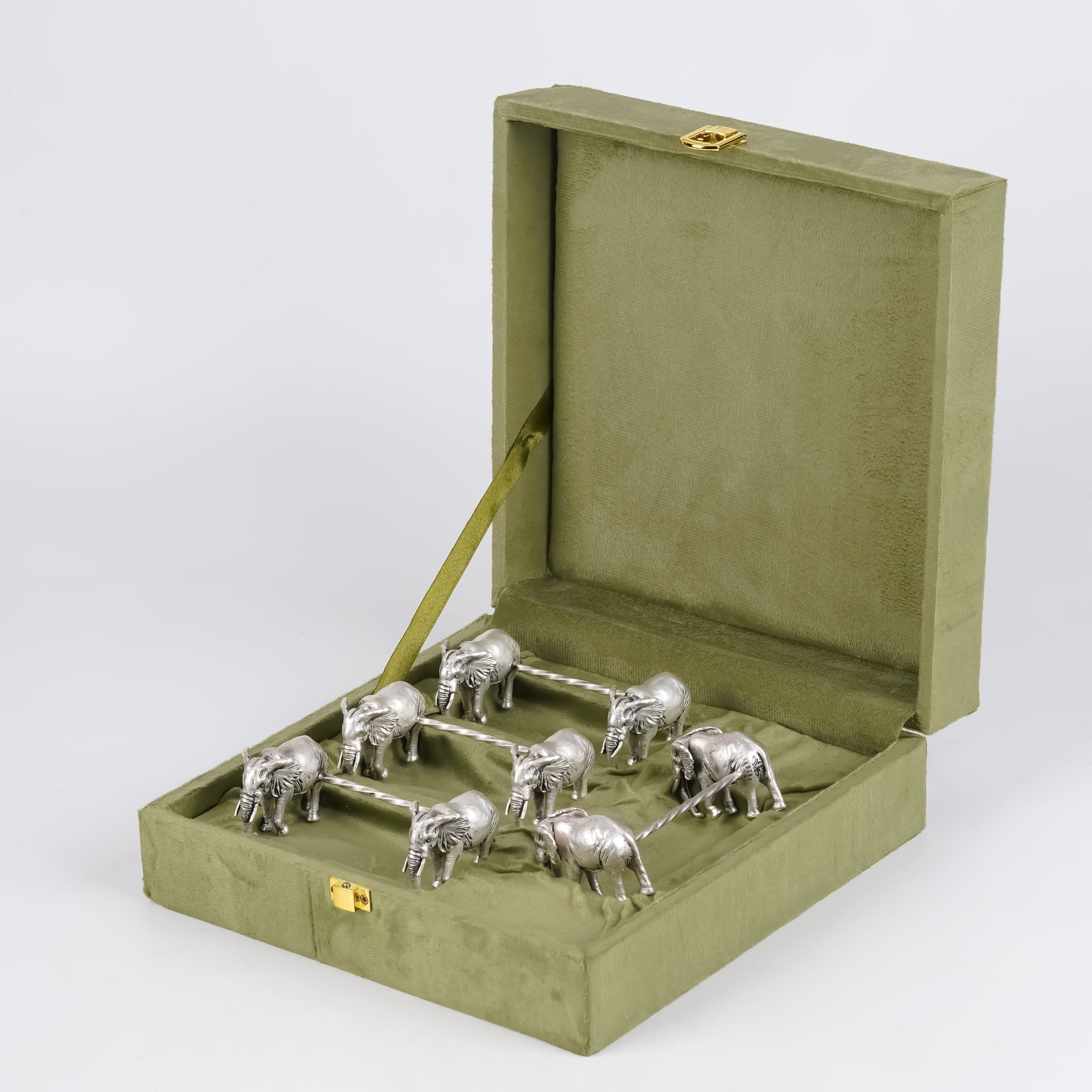 Front Facing Elephant Spoon Rest