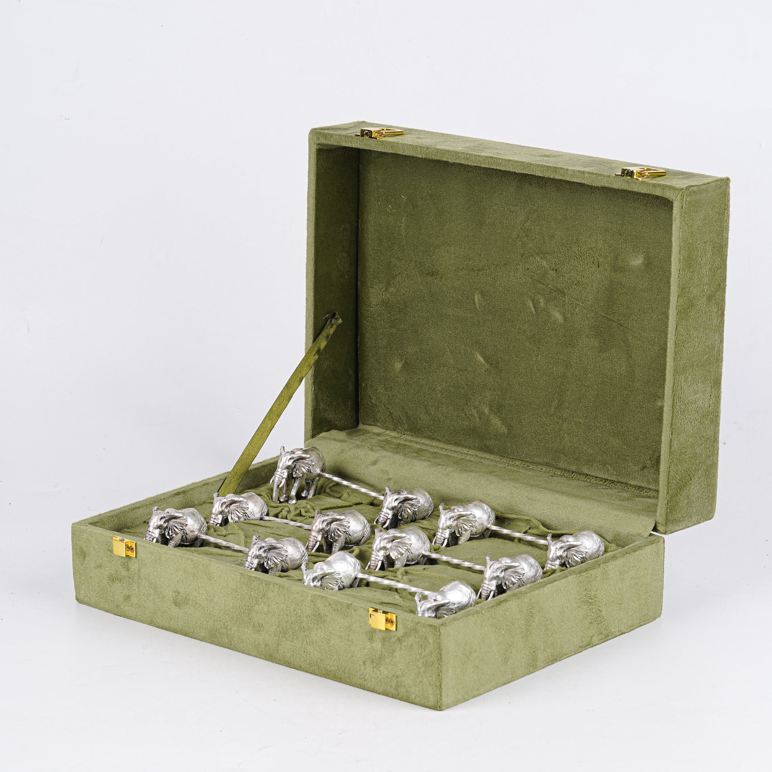 Front Facing Elephant Spoon Rest