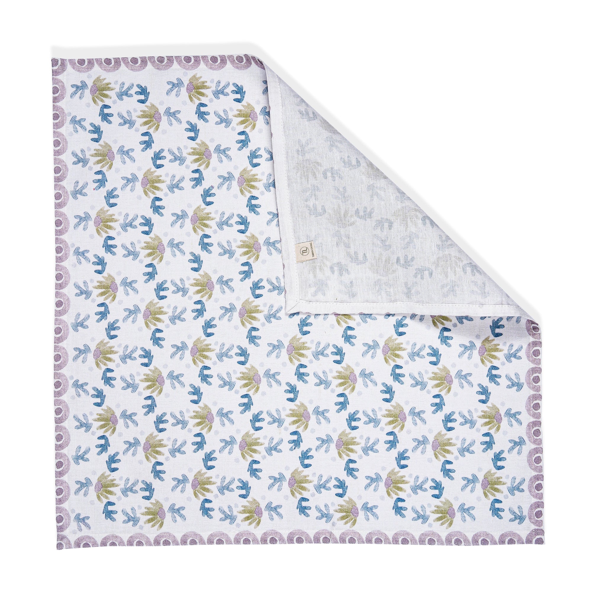 Set Of 2 - Khwaab Splash Cotton Napkin