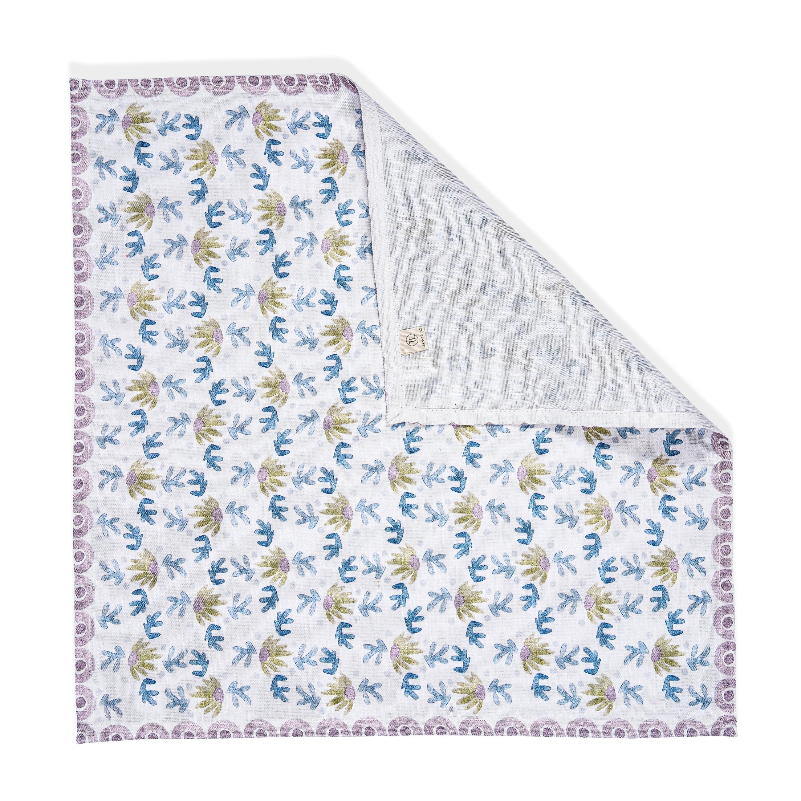 Set Of 2 - Khwaab Splash Cotton Napkin