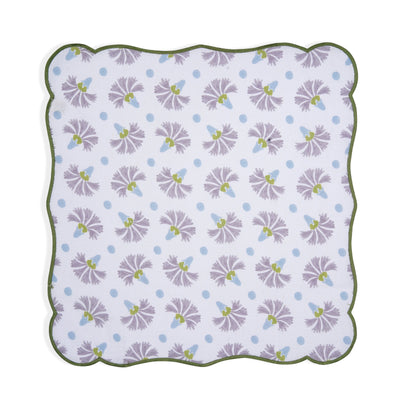 Set Of 2 - Raahat Buds Mauve Cotton Napkin