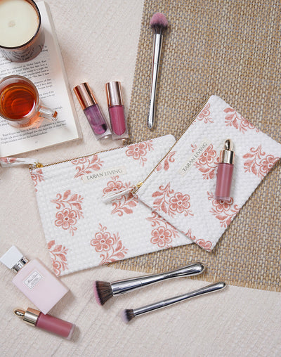 Ayna Waffle Pouch With PVC Lining