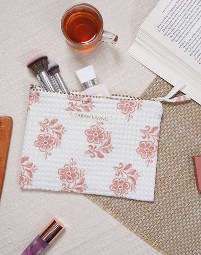 Ayna Waffle Pouch With PVC Lining