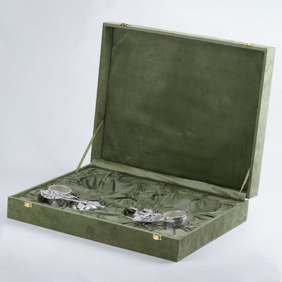 Royal Chariot Horse Napkin Ring – Silver Plated Luxury Table Decor