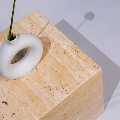 Travertine Cube