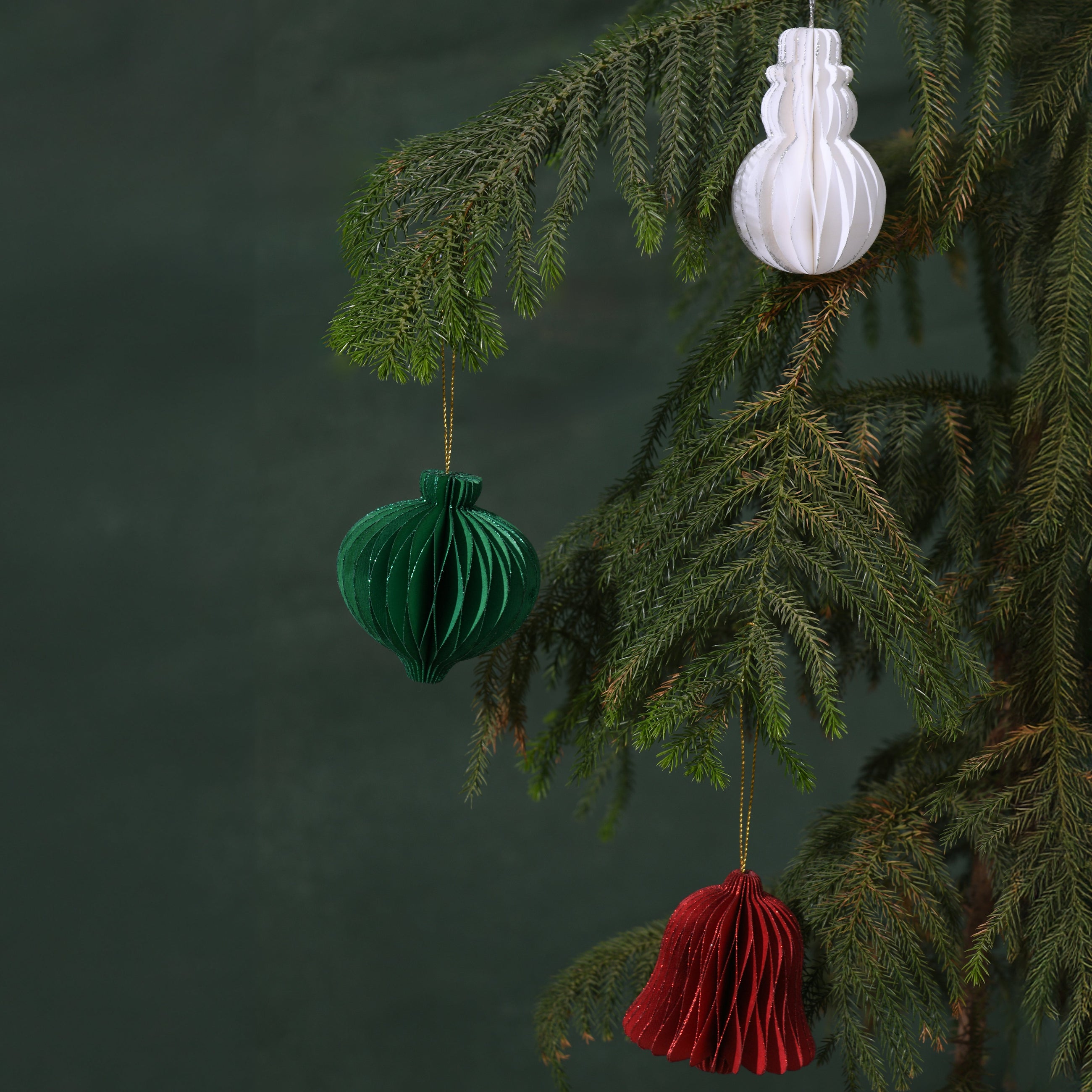 Christmas Tree Ornament (Set of 3)
