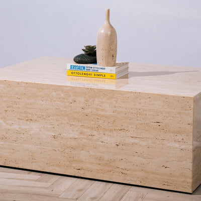 Travertine Coffee Table