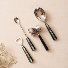 Bar Set of 4 - Semi Precious Abalone Shell
