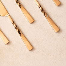 All Purpose Knives Set of 6 - Twisted Bronze