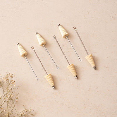 Multipurpose Picks Set of 6 - Ivory Umbrella