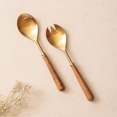 Server Set of 2 - Earthy Luxe
