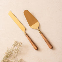 Cake Knife & Server - Earthy Luxe